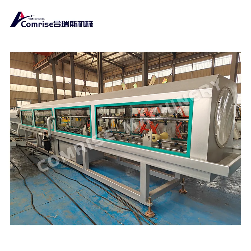 Ligne de machines d'extrusion de tuyaux en PEHD