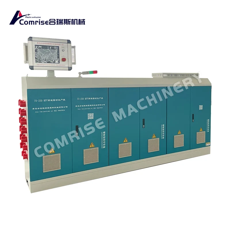 Machine d'extrusion de tuyaux en PEHD