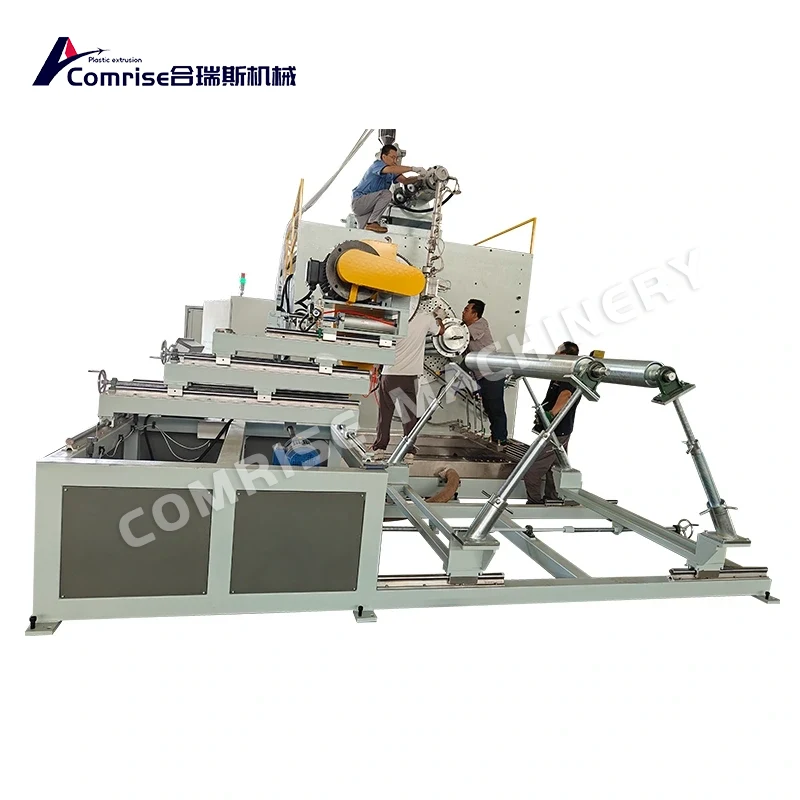 Solid Wall Spiral Winding Pipe Machine