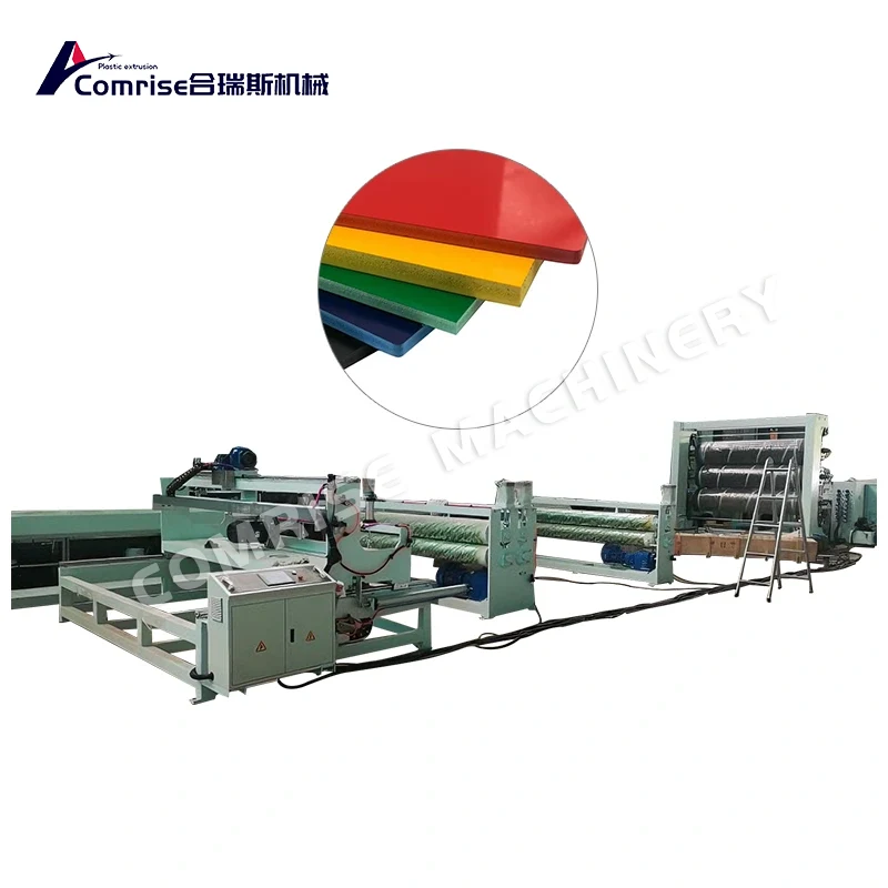 Ligne d'extrusion de panneaux épais PP PE