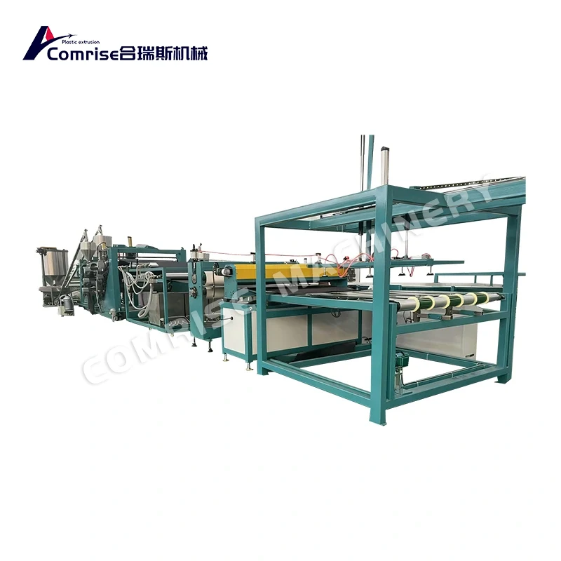 Ligne d'extrusion de feuilles de blister en PVC rigide